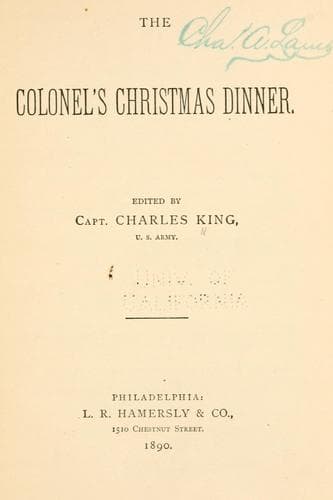 Tapa de The colonel's Christmas dinner