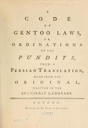 Tapa de A Code of Gentoo laws