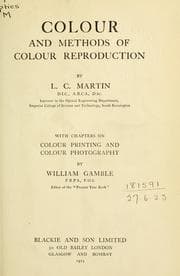 Tapa de Colour and methods of colour reproduction