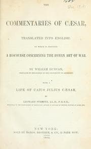 Tapa de The commentaries of Caesar
