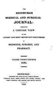 Tapa de The Edinburgh Medical and Surgical Journal