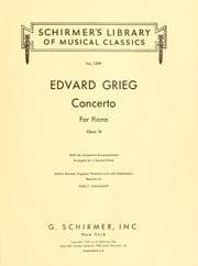Tapa de Concerto for piano