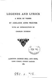 Tapa de Legends and Lyrics: A Book of Verses