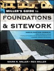 Tapa de Miller's Guide to Foundations and Sitework (Miller's Guides)