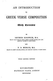 Tapa de An Introduction to Greek Verse Composition with Exercises