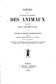 Tapa de Scènes de la vie privée et publique des animaux