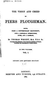 Tapa de The Vision and Creed of Piers Ploughman