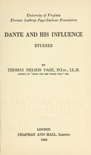 Tapa de Dante and his influence