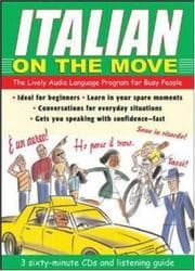 Tapa de Italian On the Move (3CDs + Guide) (On the Move)
