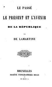 Tapa de Le passé, le présent et l'avenir de la république