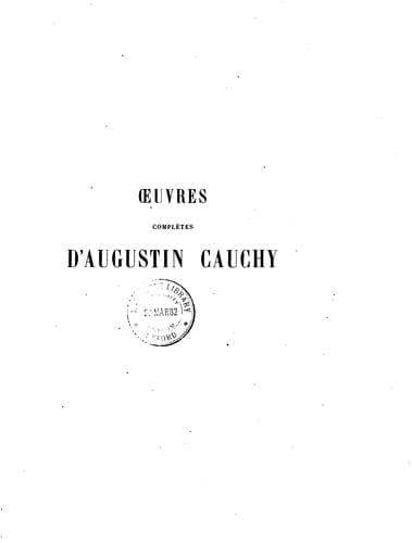 Tapa de Œuvres complètes