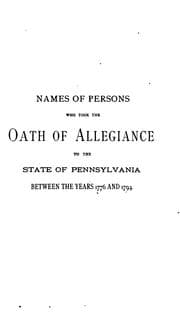 Tapa de Pennsylvania Archives