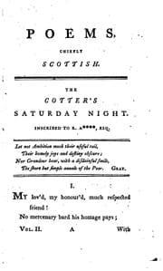 Tapa de Poems, Chiefly in the Scottish Dialect: Chiefly in the Scottish Dialect
