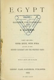 Tapa de Egypt