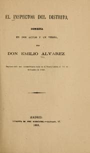 Tapa de El inspector del distrito