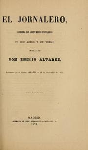 Tapa de El jornalero