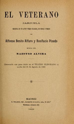 Tapa de El veterano