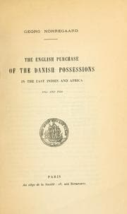 Tapa de The English purchase of the Danish possessions in the East Indies and Africa, 1845 and 1850