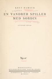Tapa de En vandrer spiller med sordin