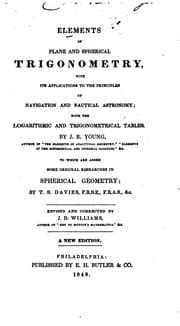 Tapa de Elements of Plane and Spherical Trigonometry: With Its Applications to the Principles of ...