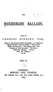 Tapa de The Roxburghe Ballads