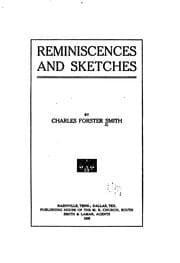 Tapa de Reminiscences and Sketches