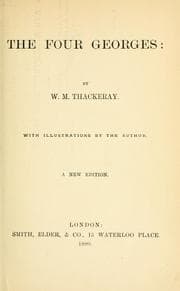 Tapa de The four Georges