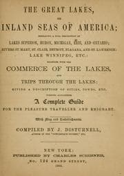 Tapa de The Great Lakes, or Inland seas of America