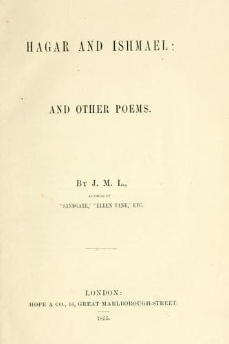 Tapa de Hagar and Ishmael