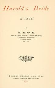 Tapa de Harold's bride