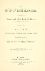 Tapa de The Harp of Renfrewshire