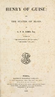 Tapa de Henry of Guise, or The states of Blois
