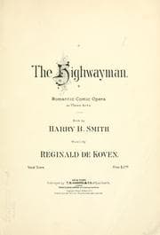 Tapa de The highwayman