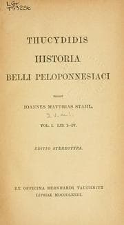 Tapa de Historia belli Peloponnesiaci
