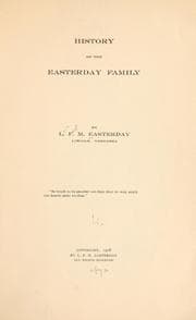Tapa de History of the Easterday family
