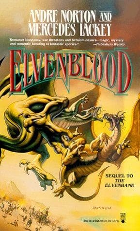 Tapa de Elvenblood (Halfblood Chronicles)