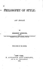 Tapa de Philosophy of Style: An Essay
