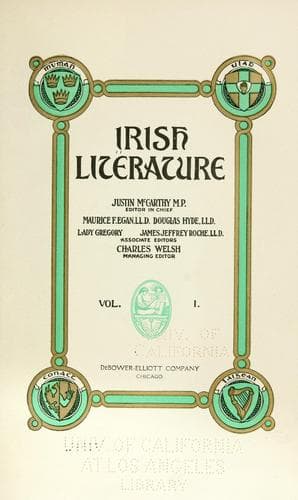 Tapa de Irish literature