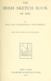 Tapa de The Irish sketch book of 1842