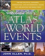 Tapa de McGraw- Hill's Atlas of World Events