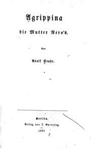 Tapa de Agrippina: Die Mutter Nero's
