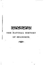 Tapa de The natural history of Selborne, with miscellaneous observations and ..