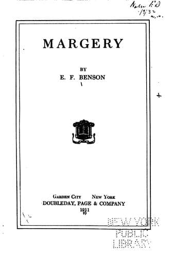 Tapa de Margery