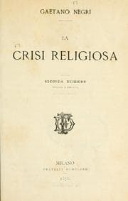 Tapa de La crisi religiosa