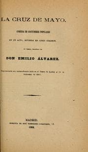Tapa de La cruz de mayo