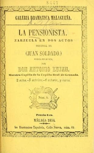 Tapa de La pensionista
