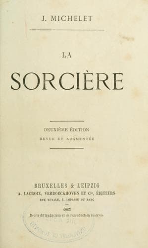 Tapa de La sorcière