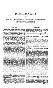 Tapa de A dictionary of the Bible, ed. by W. Smith. [With] Appendix