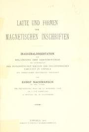 Tapa de Laute und Formen der magnetischen Inschriften