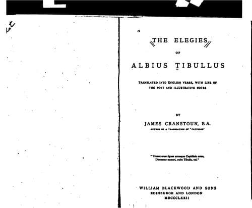 Tapa de Elegies